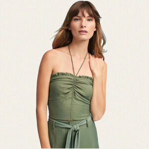 Maeve Sunset View Halter Top